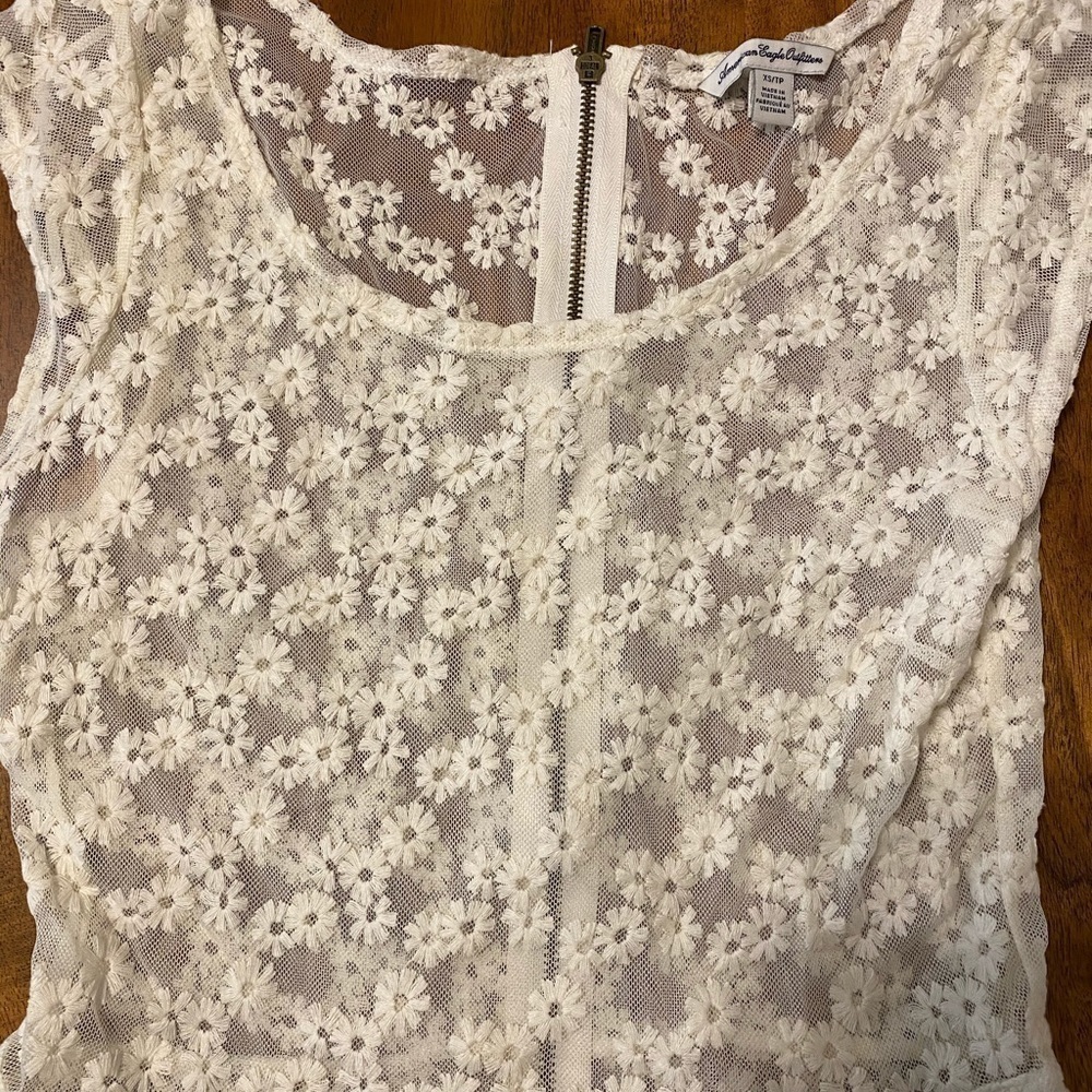 American eagle overlay beautiful size extra small - Picture 2 of 6